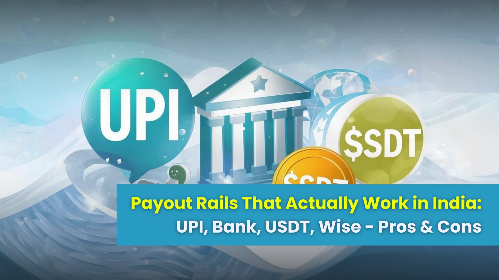 Payout Rails That Actually Work in India (2025): UPI, Bank, USDT, Wise