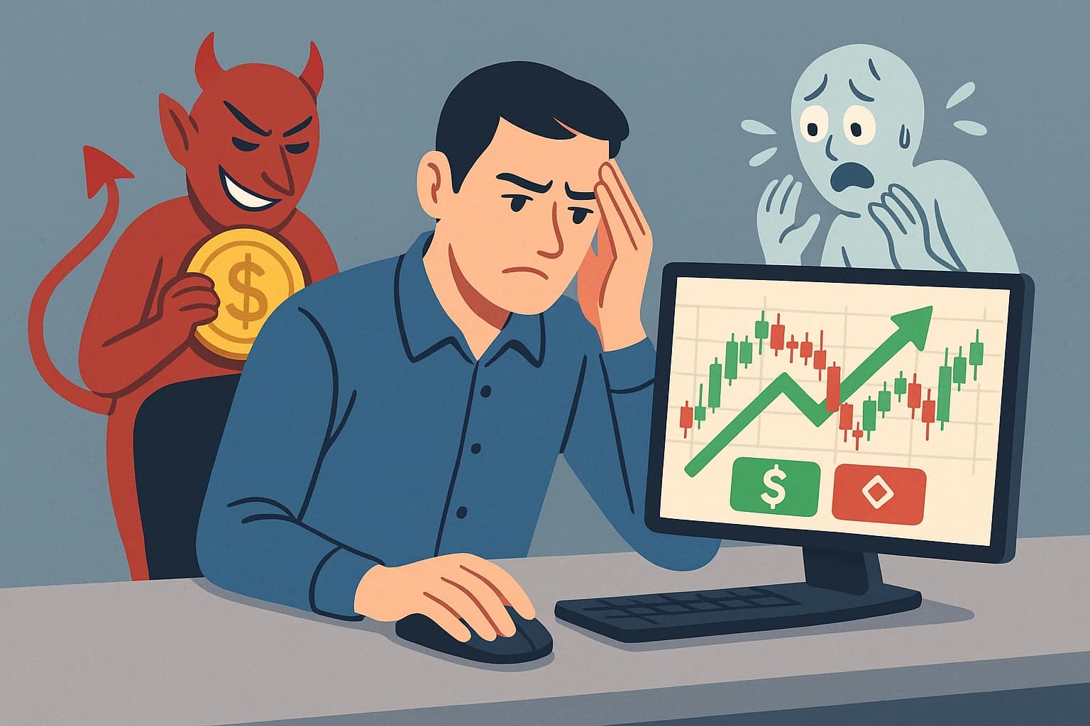 Psychology of Binary Trading: How to Control Greed and Fear