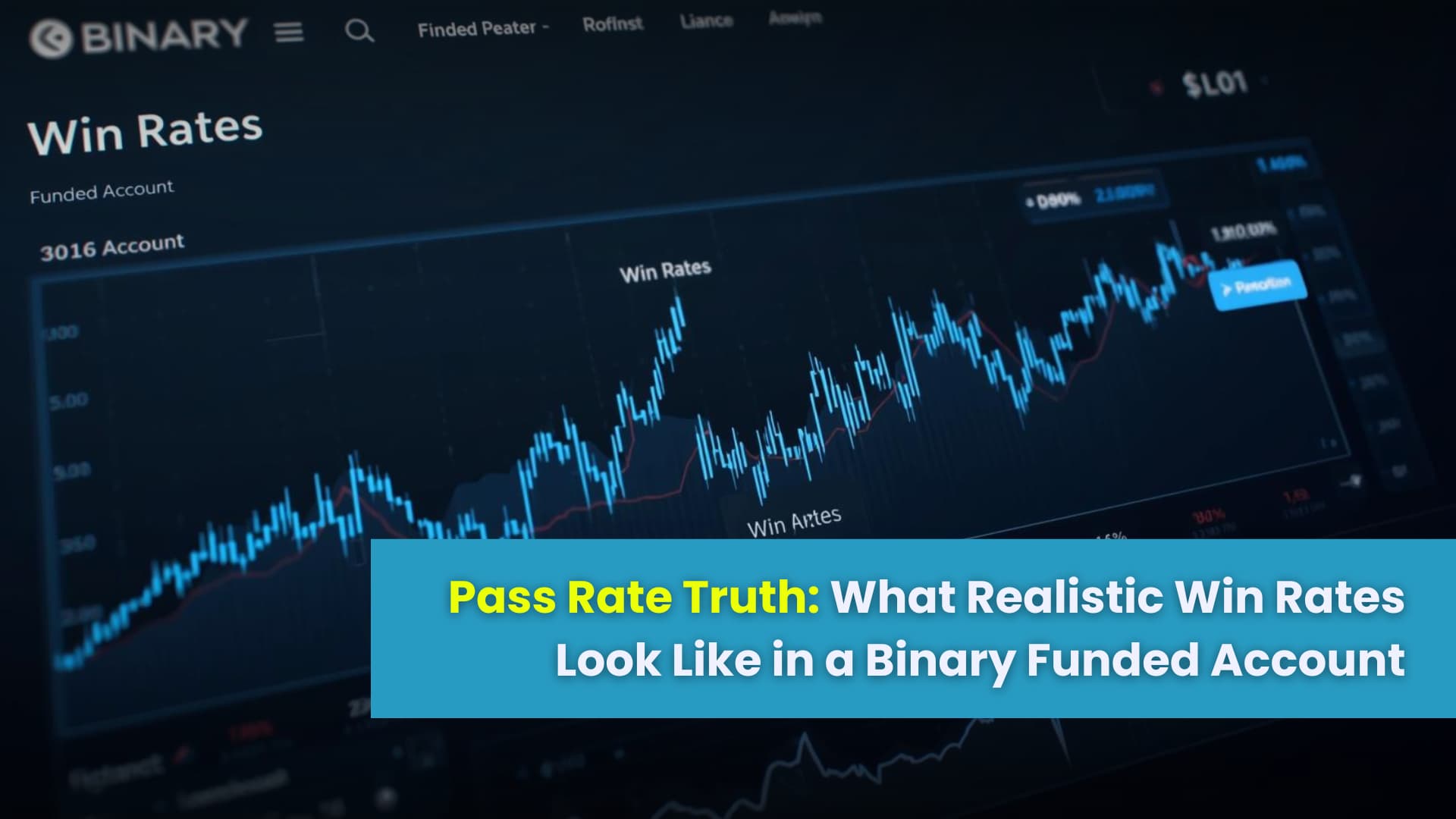 Image related to pass rate truth in binary funded accounts