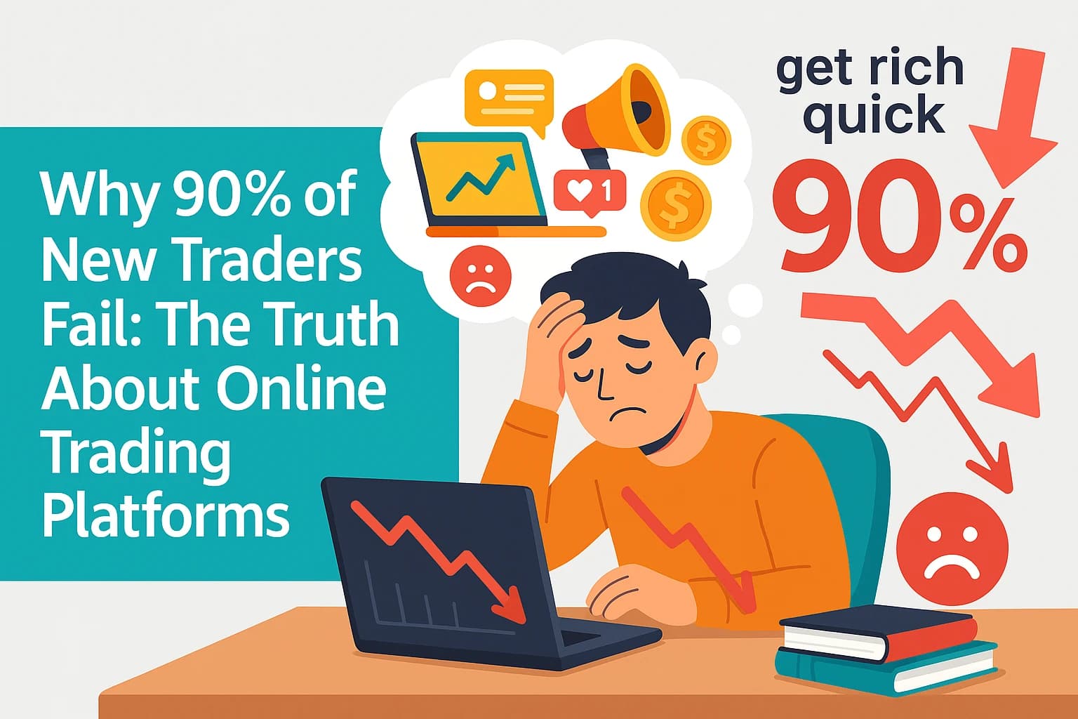 Why 90% of New Traders Fail: The Truth About Online Trading Platforms