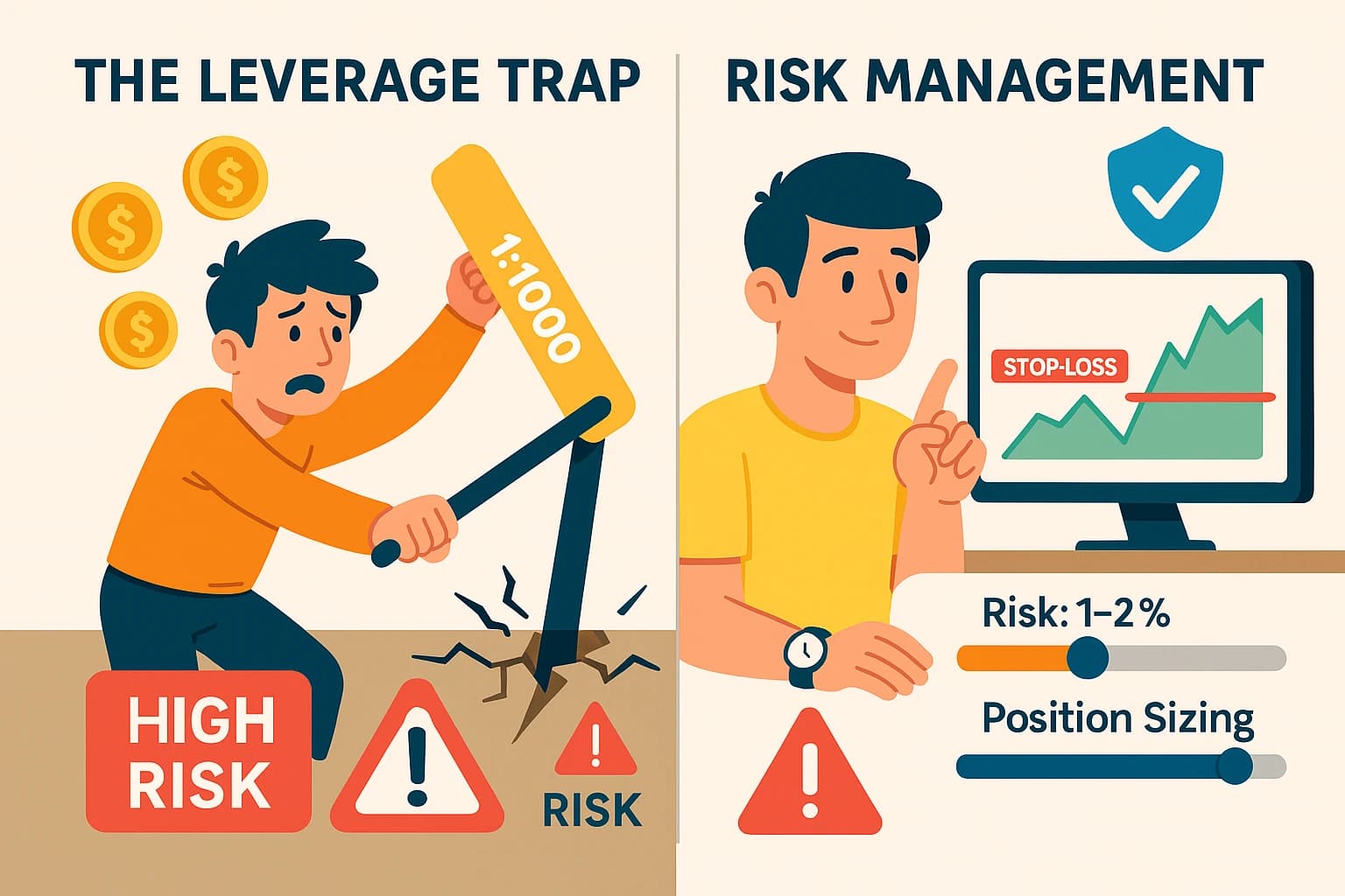 4. Misunderstanding Leverage and Risk