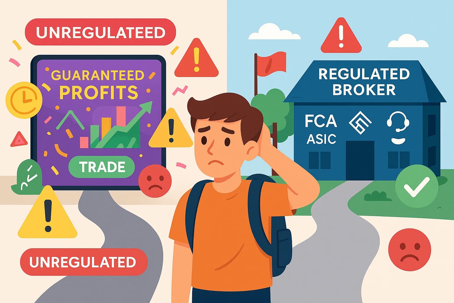 5. Choosing the Wrong Broker or Platform